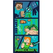 Aymax Explore strandlaken 70 x 140 cm - mine craft badlaken - handdoek