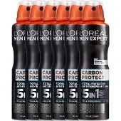 L'Oréal Men Expert Carbon Intense Ice deodorant spray - multiverpakking
