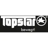 Topstar Werkdraaistoel | wielen | kunstleer kussen zwart | 410-530 mm | 1 stuk - 8170D10H 8170D10H