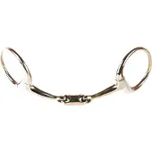 Jansen Bustrens Gold, dubbel gebroken, oval-link 12.5