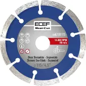 ECEF DISC DIAMANTGESLEPEN 'UNIVERSEEL', GESCHEDULED, Ø 230 mm