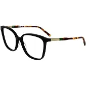 Lacoste L2985 N 55/16/140 Zwarte Acetaat Bril Vrouw L2985 N