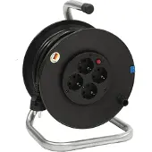 Bachmann Sol kabelhaspel 4v 25m 3500w th.bev