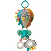 Infantino knuffel speelgoed heteluchtballon met bijtring en rammelaar.