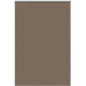 vidaXL Rolgordijn verduisterend koffie 160x230 cm stofbreedte 156,6 cm
