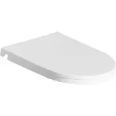 Aqualine Hygie toiletbril, Soft Close, wit