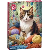 Cherry Pazzi Knitty Cat Puzzel 1000 Stukjes