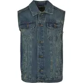 Urban Classics Bodywarmer blauw denim