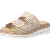 Remonte D0Q66 Slippers | Maat 40 Dames Beige