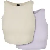 Urban Classics Top beige / lavendel
