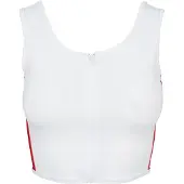 Urban Classics Top navy / vuurrood / wit
