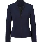 Goldner Blazers nachtblauw