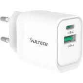 Vultech CC33-1C1A universele oplader voor iPhone, Samsung, Xiaomi, Oppo, Google