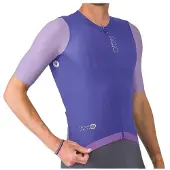 Castelli - Corretto Jersey - Fietsshirt S, purper