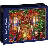 Blue Bird Christmas Interior Puzzel 1000 Stukjes