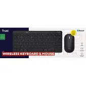 Trust Lyra Compact Toetsenbord & Muis Zwart Qwerty