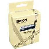 Epson LK-5TBJ matte tape zwart op transparant 18 mm (origineel)