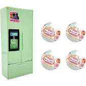 Mini World Koelkastset Met 4 Capsules