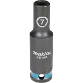 Makita Krachtdop Impact Black 3/8 7x82mm - E-16243