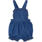 Vertbaudet Denim bloomer voor babymeisjes