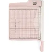 Vaessen creative Guillotine Papiersnijder - 30,5 x 30,5 cm - Roze