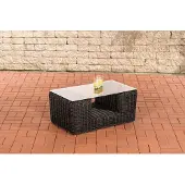 CLP Salontafel Moss 80 x 50 cm zwart