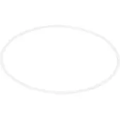 CLP Vloerbescherming Ring 45 cm wit