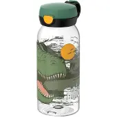 Mepal campus drinkfles met flipdop 600 ml dino |