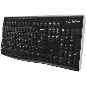 Logitech Wireless Keyboard French Black AZERTY