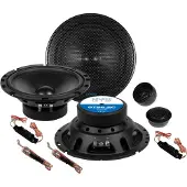 Crunch GTS6.2C, 200 Watt, 100 Watt, 3 Ohm, frequentiebereik 59 - 22000 Hz, neodymium, dome-tweeter