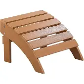 Beliani ADIRONDACK - Voetenbank - Lichte houtkleur - Kunsthout