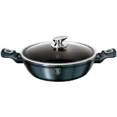 Berlinger Haus Granit pan (kookpan) - - BH-6794 - Ø28 cm - 2,3 L - Drievoudige graniet anti-aanbaklaag