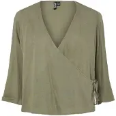 Pieces Blouse 'PCPia' olijfgroen