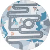 TT Home Kinderkamertapijt tapijt jongen meisje kinderkamertapijt baby antislip straat