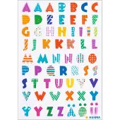 Herma Stickers letters, stone preeg - 10 stuks