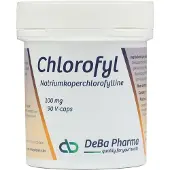 Deba Pharma Chlorofyl 100 mg 90 St Capsules