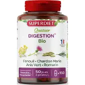 SuperDiet Quatuor Fenouil Spijsvertering Bio 150 Capsules