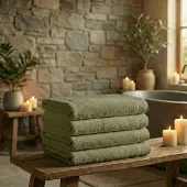 Mörgenn Deluxe Hotel Handdoeken - Moss -