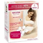 Weleda Zwangerschapsstriemen Massageolie Set van 2 x 100 ml