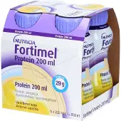 Nutricia Fortimel Protein 200 ml Vanille | 4 x 200 ml