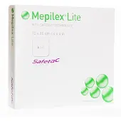 Molnlycke Health Care Mepilex Lite Schuimverband 10 x 10 cm | 5 stuks