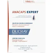 Ducray Anacaps Expert Voedingssupplement Chronisch Haarverlies 30 Stuks