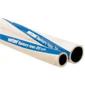 VETUS 16x26 Mm Sanitary Hose 20 M Zilver