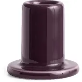 HAY Kaarshouder Tube Candleholder Small Bordeaux