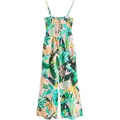 Next Jumpsuit honing / groen / mintgroen / rosa