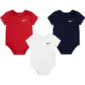 Nike Kids Rompertje/body nachtblauw / rood / offwhite