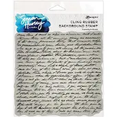 Ranger Ink Ranger • Simon Hurley Create Cling Background Stamp Handwritten