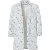 Pieces Blazers 'PCBOSS' blauw / lichtblauw / groen / wit