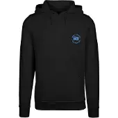 Mister tee Sweatshirt 'More Espressi' saffier / zwart