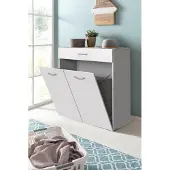 Wimex multi-room concept ladekast incl. wasbox wit houtmateriaal